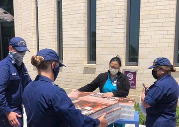 Coast Guard Sector/Air Station Corpus Christi thank local healthcare workers