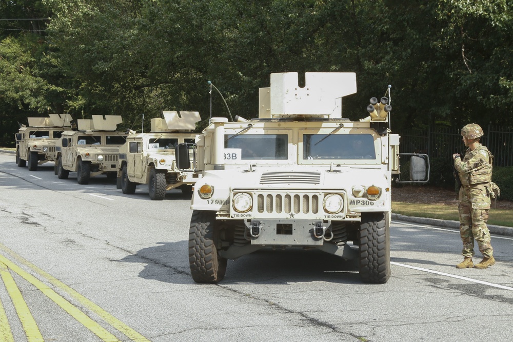 Guiding the Humvees