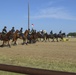 Troopers from the Horse Cavalry Detachment participate in their weekly demonstration