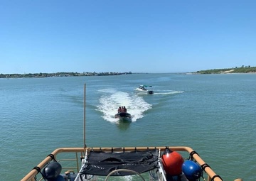 Coast Guard Cutter Chinook crew recovers small boat