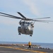 CH-53K King Stallion lands on the USS WASP (LHD) as part of first sea trial