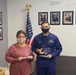 Coast Guard Sector/Air Station crew members receive awards for Navy League Person of the Year 2019