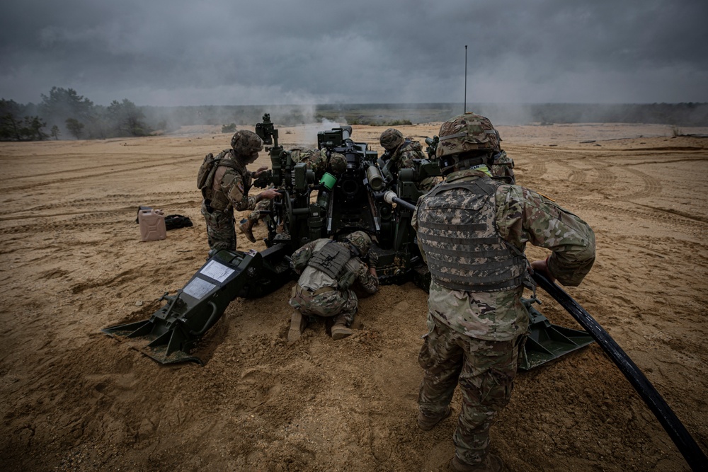 DVIDS Images 3112th Field Artillery training [Image 5 of 9]
