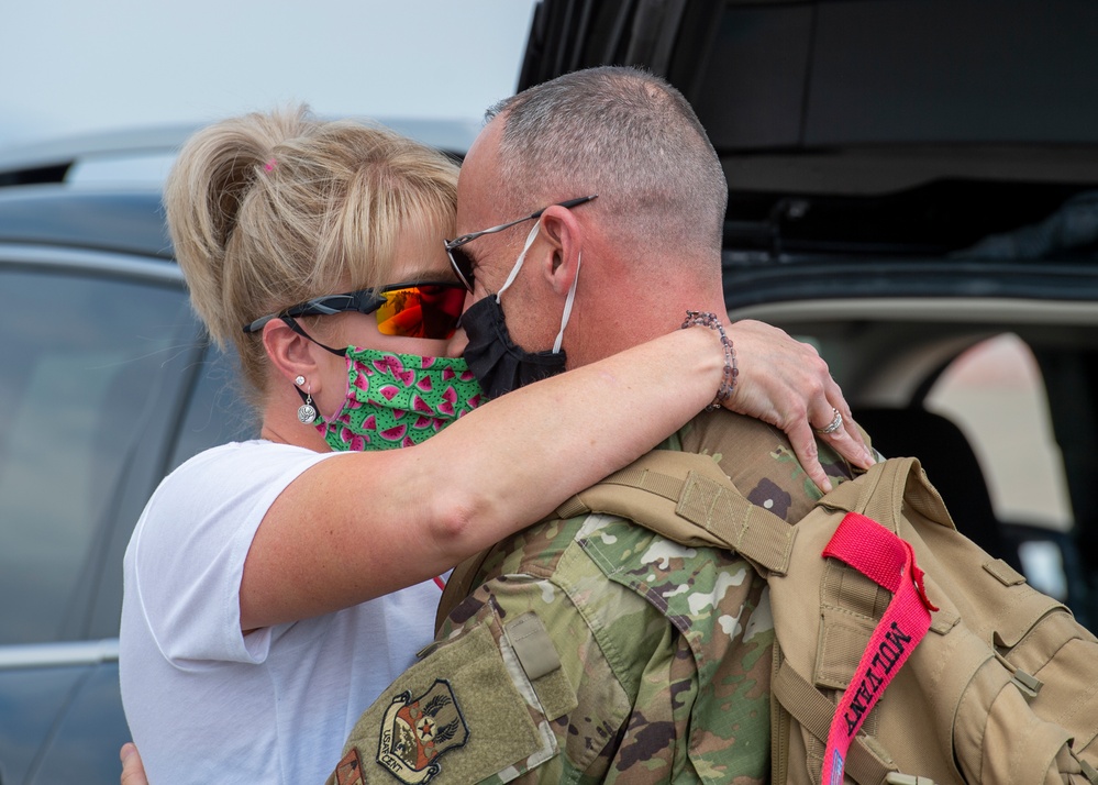 Second Wave of 124th Airmen Return Home From Deployment