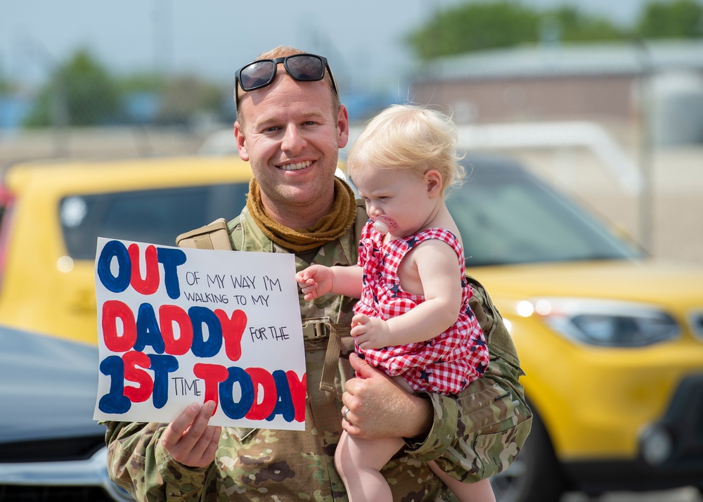 Second Wave of 124th Airmen Return Home From Deployment