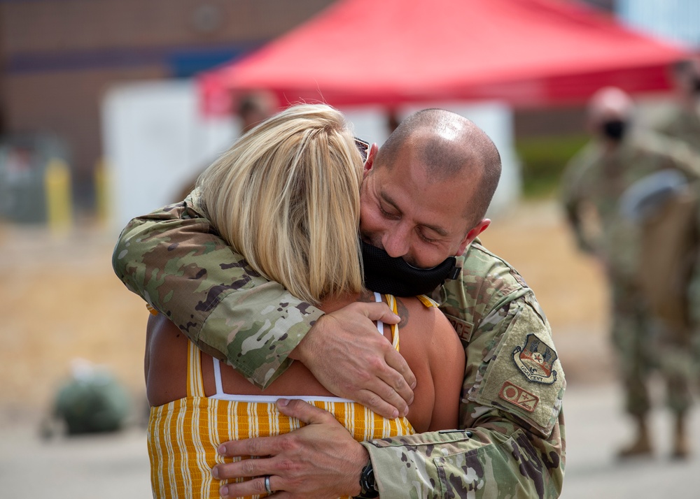 Second Wave of 124th Airmen Return Home From Deployment