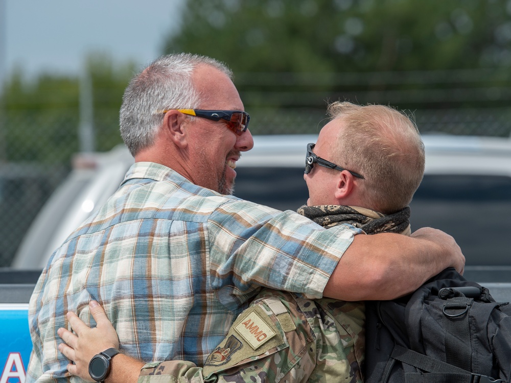 Second Wave of 124th Airmen Return Home From Deployment