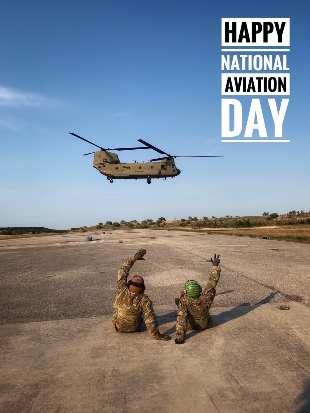 Aviation day graphic