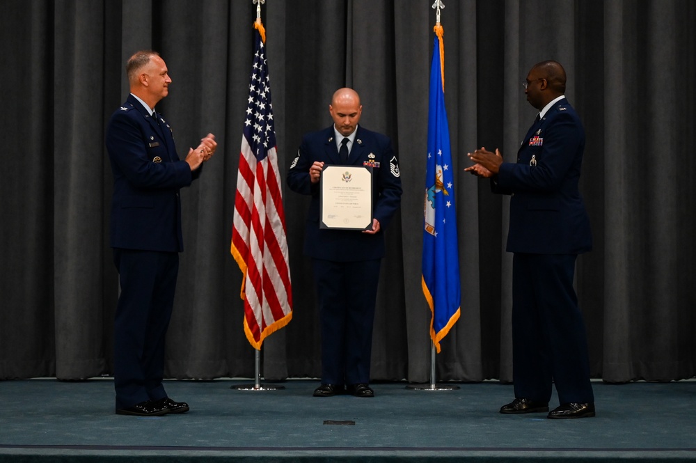 Col. Townsend retirement ceremony