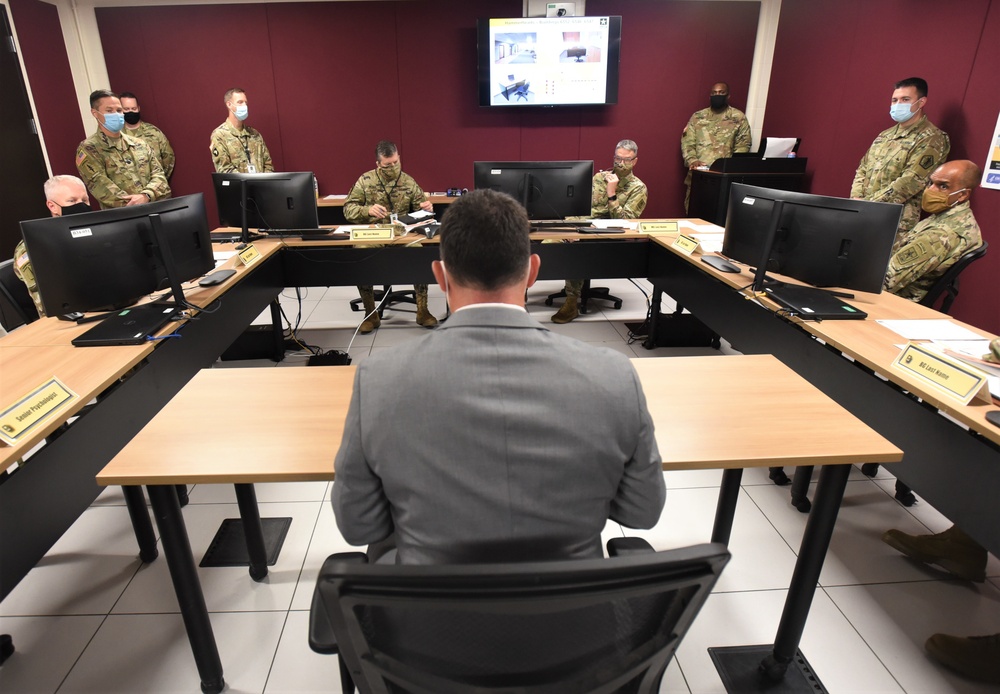 Army vice chief walks through brigade command program to witness Army’s newest assessment tool