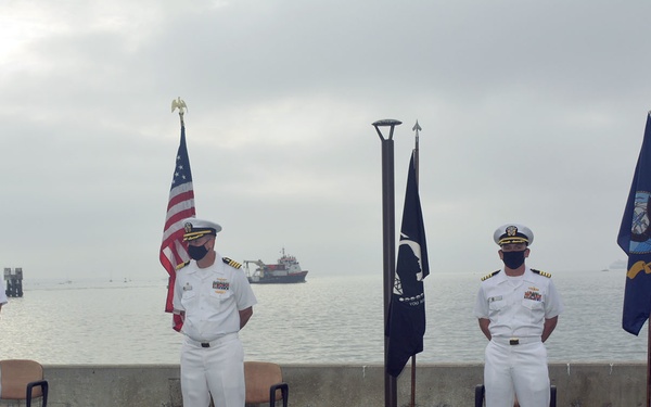 outstanding leadership while in command of the Mercy’s MTF.