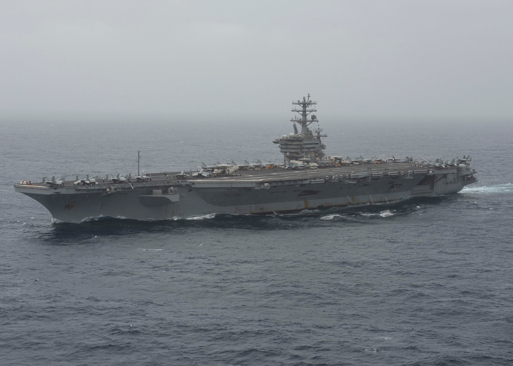 USS Nimitz CVN 68 Conducts Flight Operations During 2020 Deployment