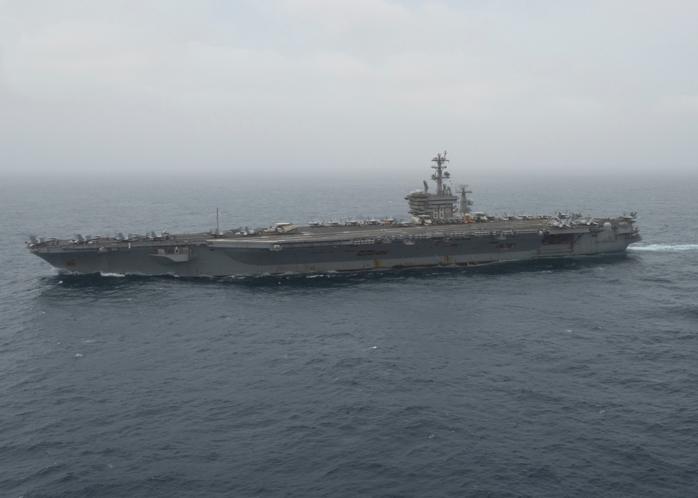 USS Nimitz CVN 68 Conducts Flight Operations During 2020 Deployment