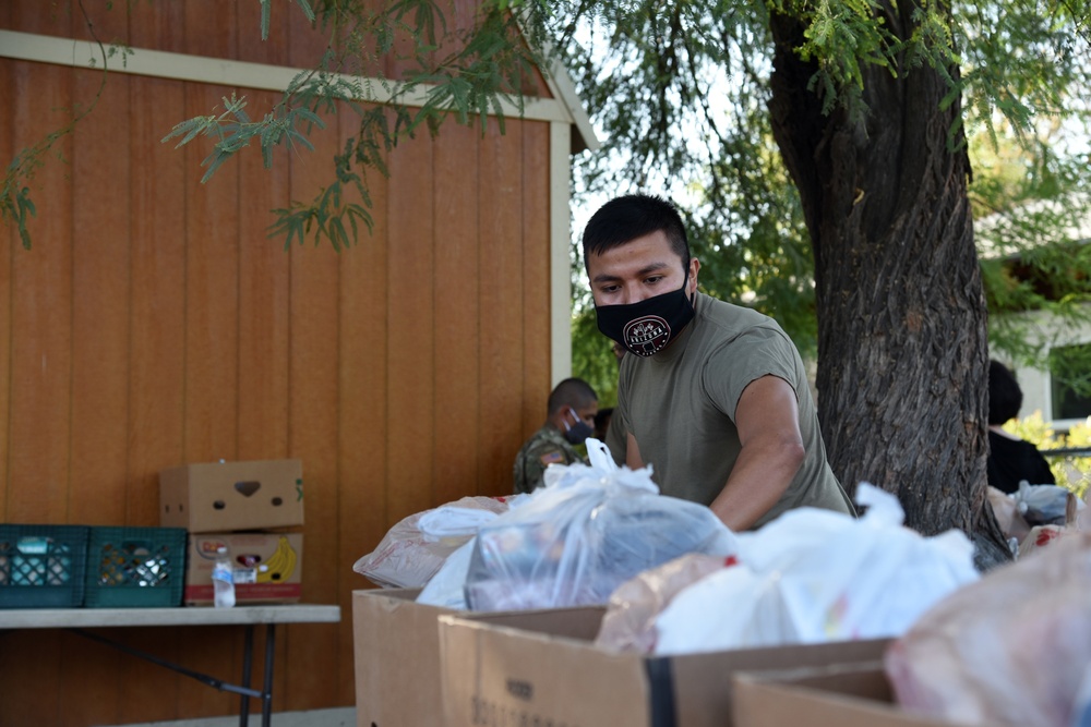 Arizona National Guard continues to support food banks