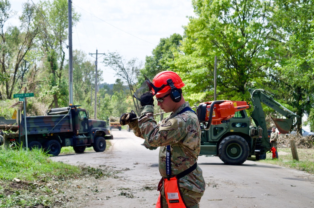 Iowa National Guard responds to derecho