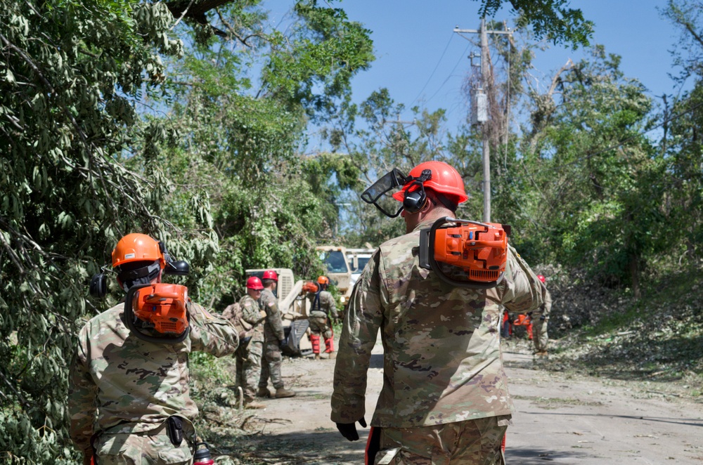 Iowa National Guard responds to derecho