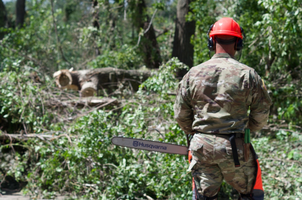 Iowa National Guard responds to derecho