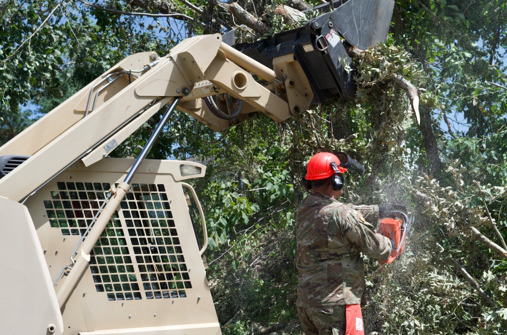 Iowa National Guard responds to derecho