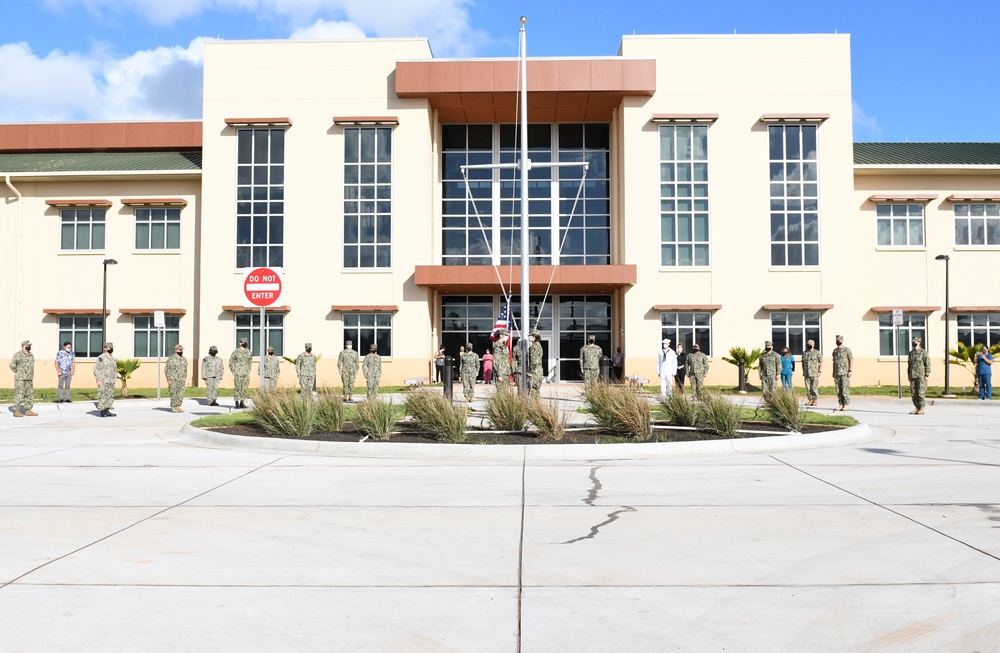 Flag raised for first time at new BHC Kaneohe Bay facility