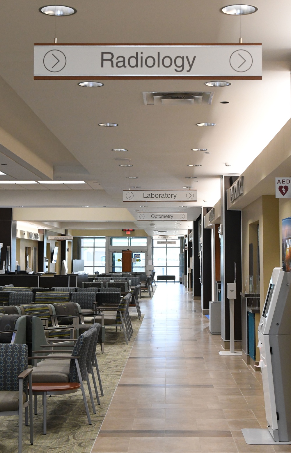 Waiting area at BHC Kaneohe Bay