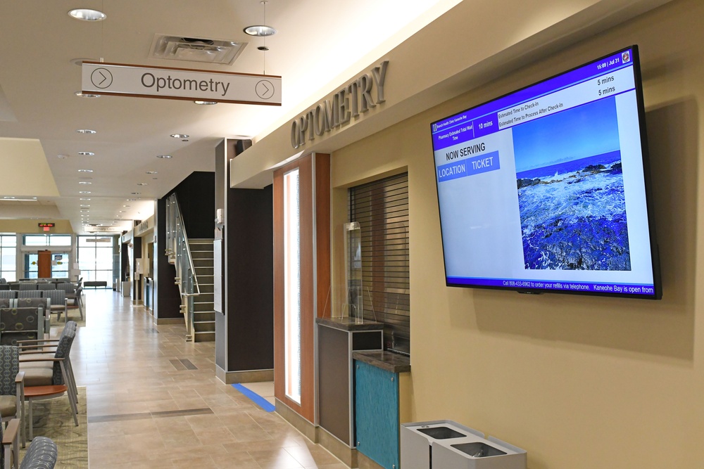 Optometry department at BHC Kaneohe Bay