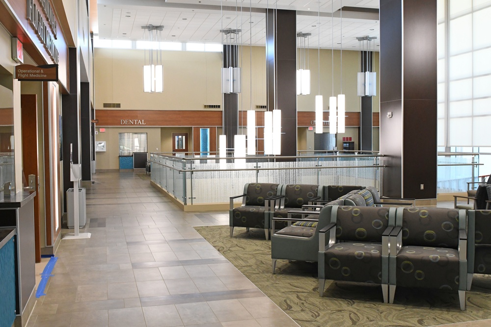 Waiting area on second floor of BHC Kaneohe Bay