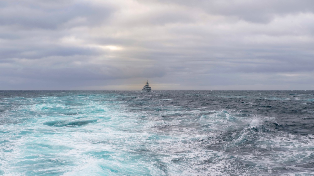 USS Thomas Hudner (DDG 116) Participates in Nanook 2020