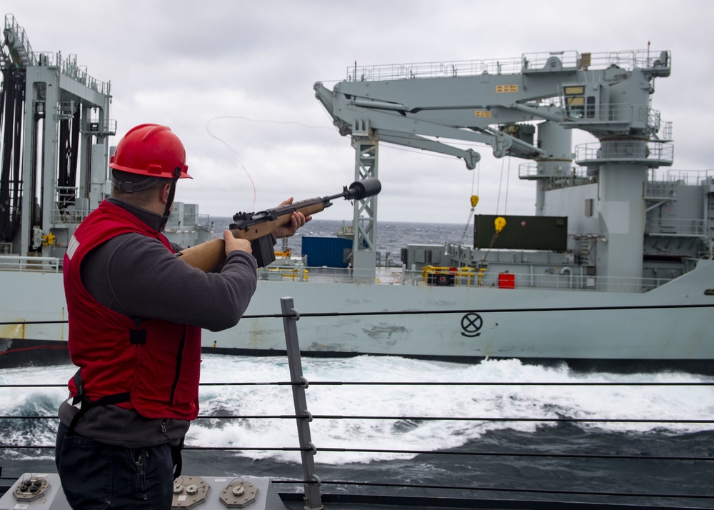 USS Thomas Hudner (DDG 116) Participates in Nanook 2020