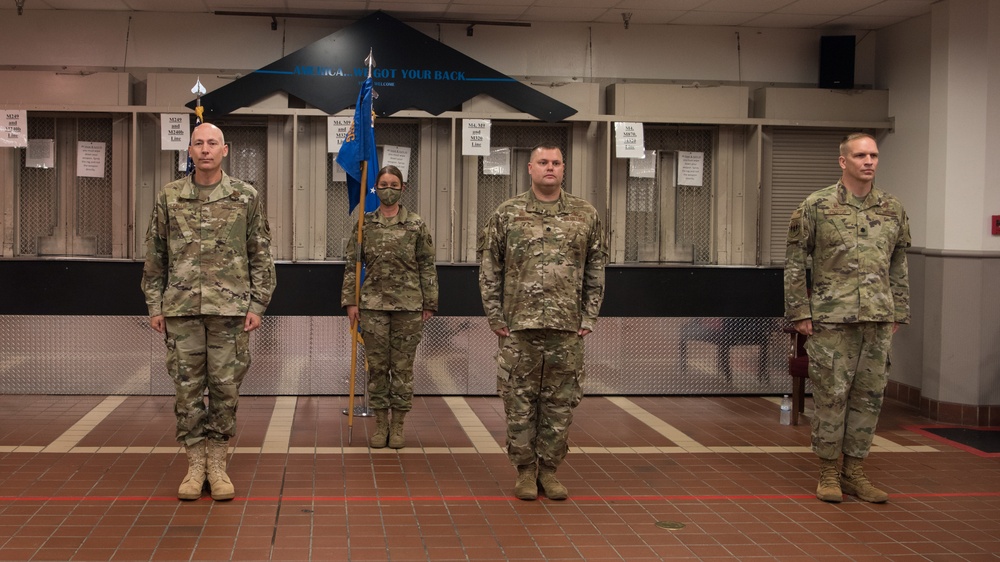 Whiteman AFB hosts 509th Security Forces Squadron change of command