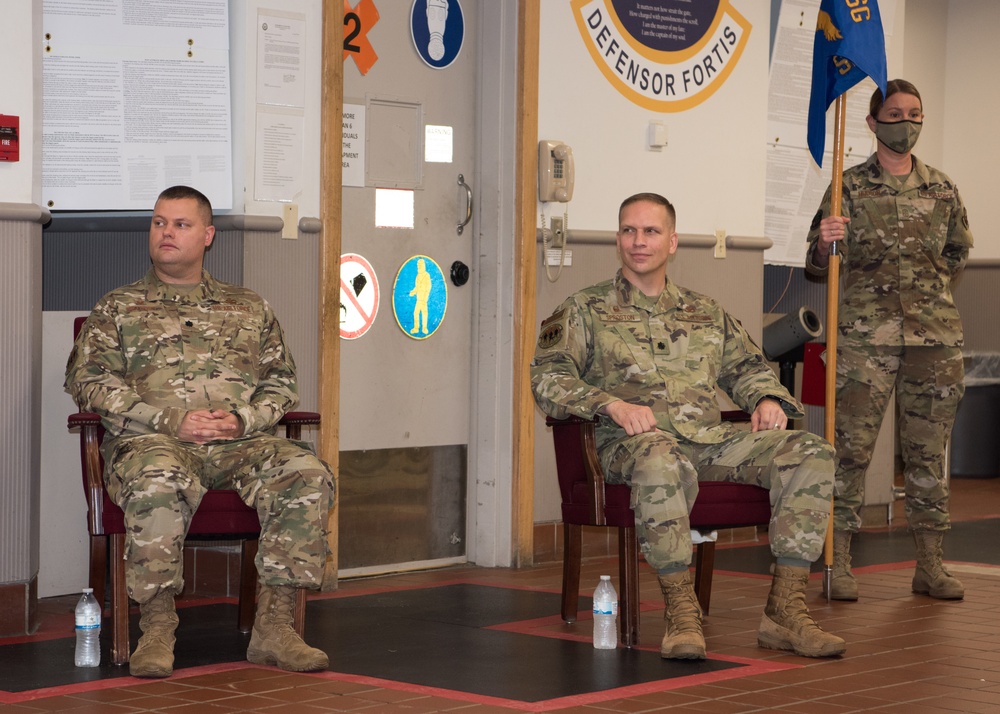 Whiteman AFB hosts 509th Security Forces Squadron change of command