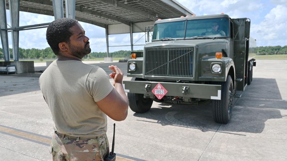 CV-22 Ospreys land at 125th Fighter Wing