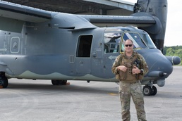 CV-22 Ospreys land at 125th Fighter Wing