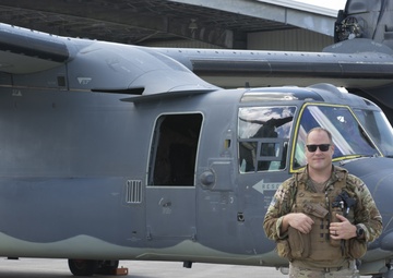 Citizen Airman first in Air Force to pass 3,000 flight hours on CV-22 Osprey