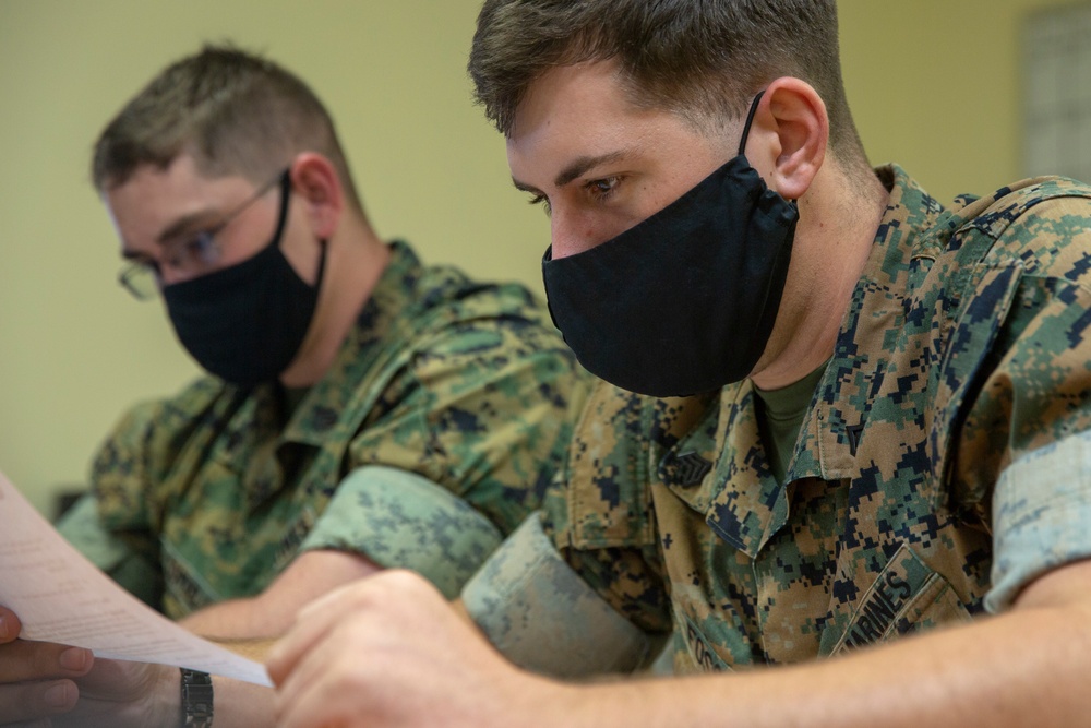 U.S. Marines with Defensive Cyberspace Operations-Internal Defensive Measures Company participate in cyber contest hosted by Royal Thai Armed Forces