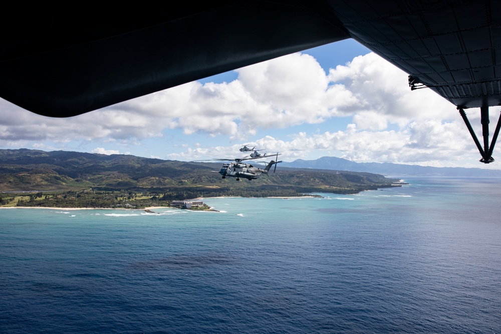 Entourage in the Sky: Scarface, Pegasus conduct Escort Operations