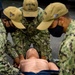 USS Carl Vinson (CVN 70) Sailors Participate in Medical Response Drill