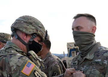 Officers promoted to major during Warfighter