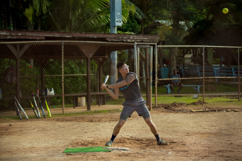 Batter Up | TF KM20 Softball Tournament in Republic of Palau