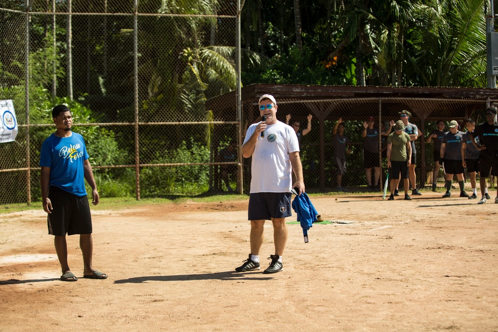 Batter Up | TF KM20 Softball Tournament in Republic of Palau