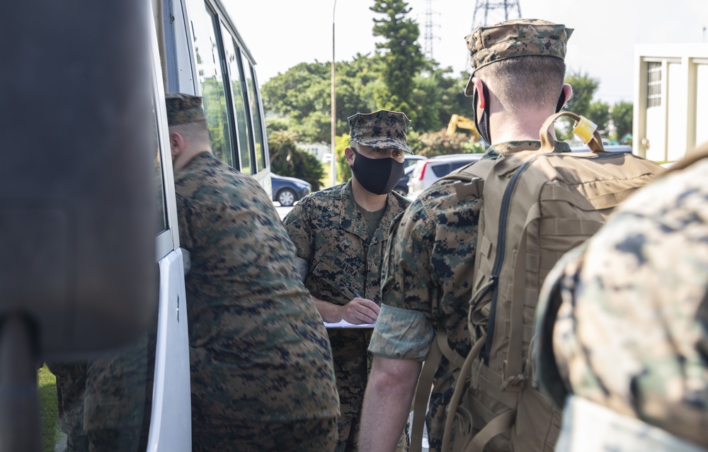 3d Marine Expeditionary Brigade conducts Alert Contingency MAGTF rapid deployment drill