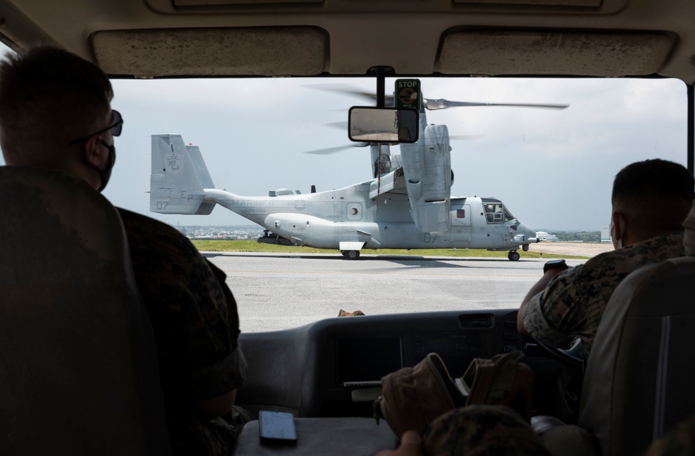 3d Marine Expeditionary Brigade conducts Alert Contingency MAGTF rapid deployment drill