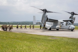 3d Marine Expeditionary Brigade conducts Alert Contingency MAGTF rapid deployment drill