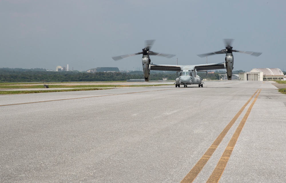 3d Marine Expeditionary Brigade conducts Alert Contingency MAGTF rapid deployment drill