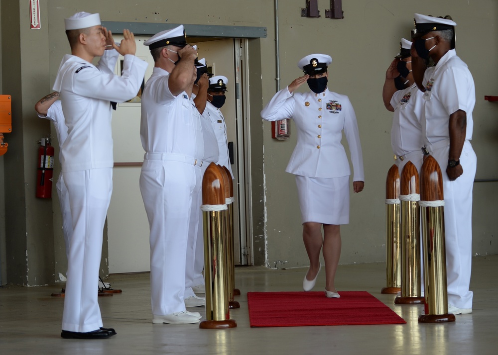 NAS Sigonella Command Master Chief Nancy Estrada Retirement Ceremony