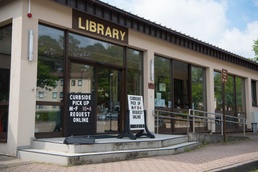 Rain or shine, library services on Ramstein stay online