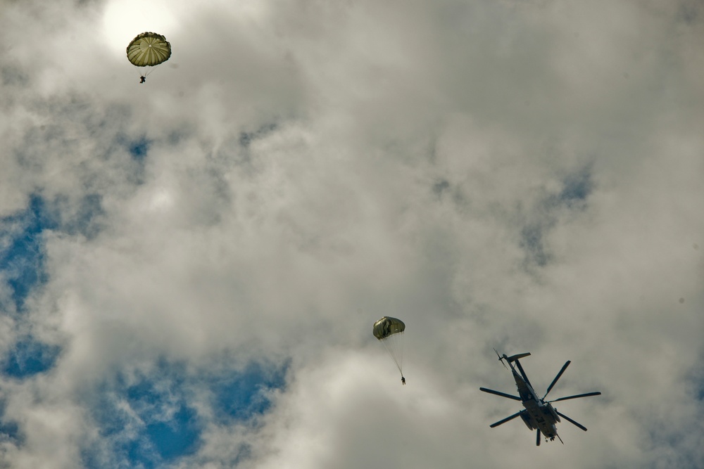 404th Paratroopers Conduct Airborne Operations