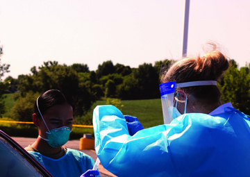 Michigan National Guard conducts COVID-19 testing, training in Allegan County