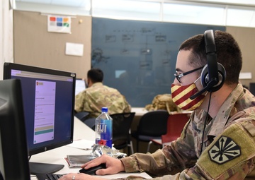 Arizona National Guard works jointly with Department of Health Services to process COVID-19 data