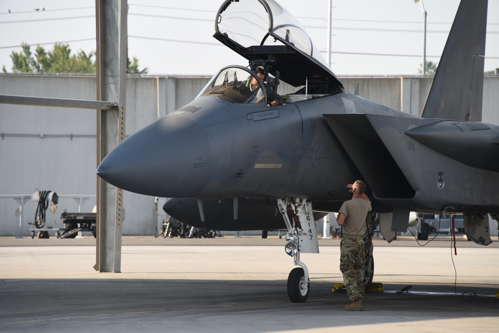 144th Fighter Wing Morning Launch