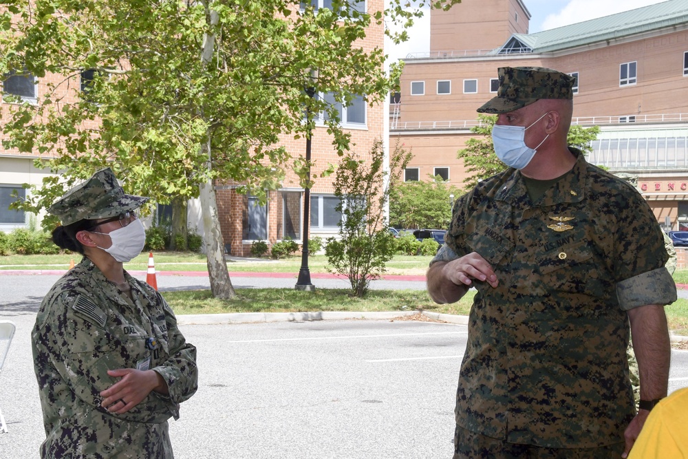 Chief of the Medical Corps visits NMCP